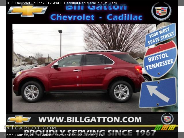 2012 Chevrolet Equinox LTZ AWD in Cardinal Red Metallic
