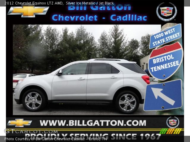 2012 Chevrolet Equinox LTZ AWD in Silver Ice Metallic