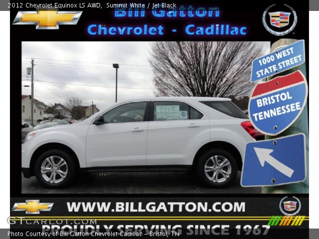 2012 Chevrolet Equinox LS AWD in Summit White