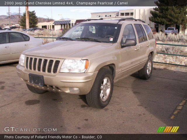 2000 Jeep Grand Cherokee Limited 4x4 in Champagne Pearlcoat