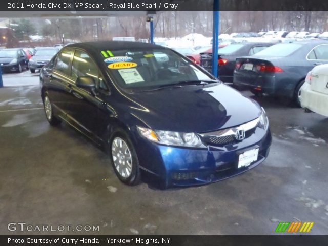 2011 Honda Civic DX-VP Sedan in Royal Blue Pearl