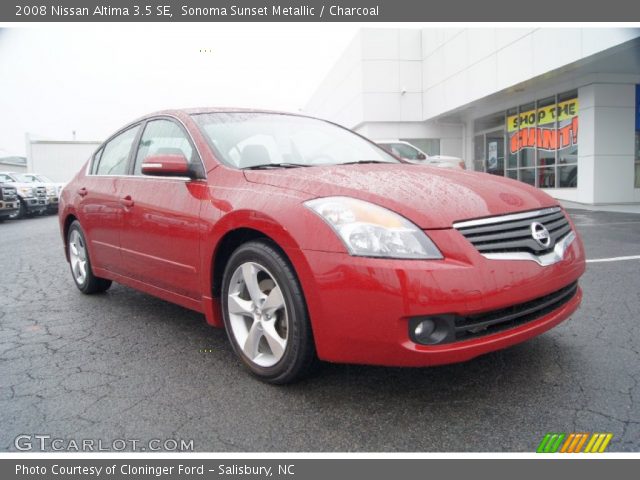 2008 Nissan Altima 3.5 SE in Sonoma Sunset Metallic