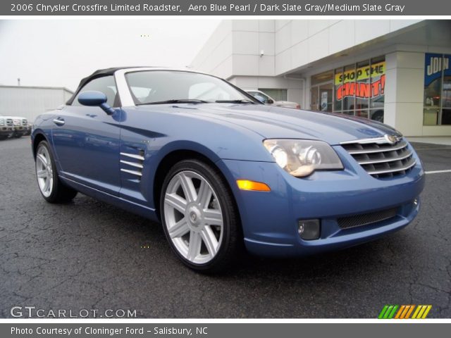 2006 Chrysler Crossfire Limited Roadster in Aero Blue Pearl