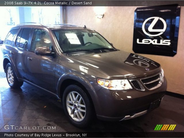 2008 Saab 9-7X 4.2i in Cocoa Metallic