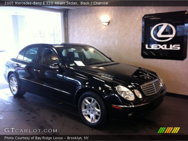 2005 Mercedes-Benz E 320 4Matic Sedan in Black