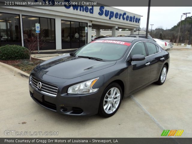 2011 Nissan Maxima 3.5 S in Metallic Slate