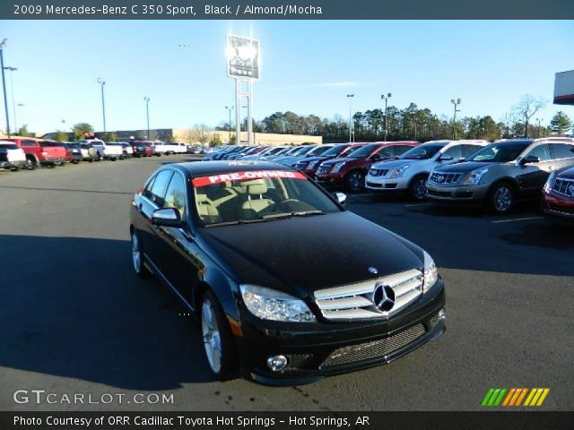 2009 Mercedes-Benz C 350 Sport in Black