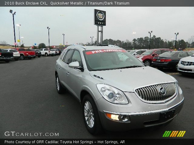 2010 Buick Enclave CXL in Quicksilver Metallic
