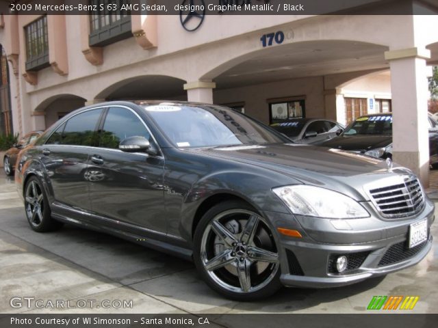 2009 Mercedes-Benz S 63 AMG Sedan in designo Graphite Metallic