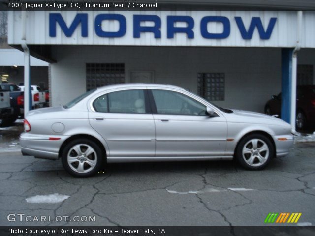 2002 Jaguar X-Type 3.0 in Titanium Pearl