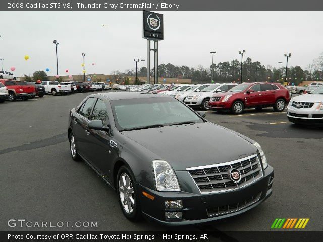 2008 Cadillac STS V8 in Thunder Gray ChromaFlair