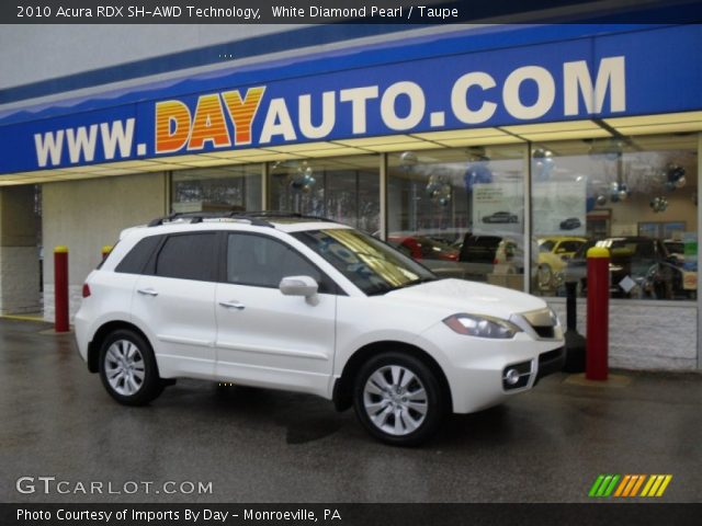 2010 Acura RDX SH-AWD Technology in White Diamond Pearl. Click to see ...