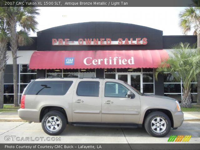 2007 GMC Yukon XL 1500 SLT in Antique Bronze Metallic