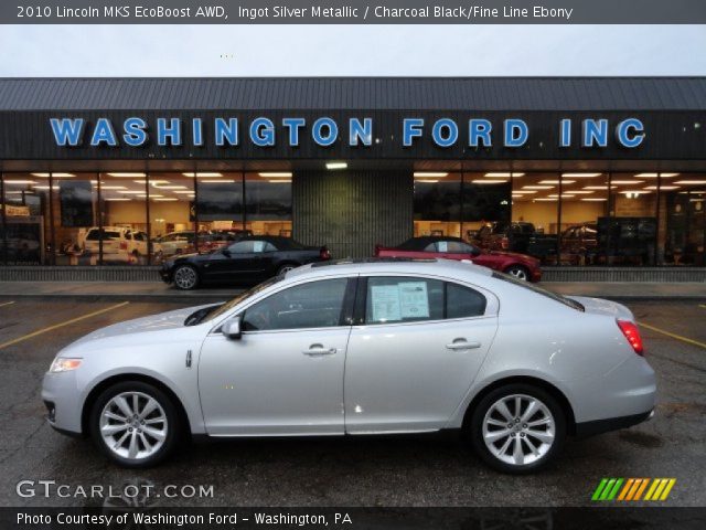 2010 Lincoln MKS EcoBoost AWD in Ingot Silver Metallic