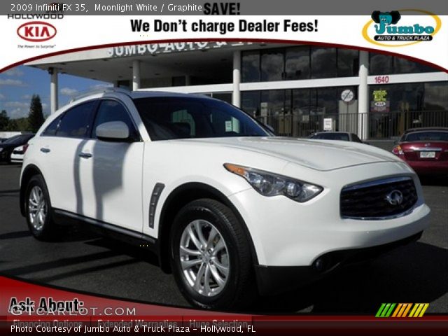 2009 Infiniti FX 35 in Moonlight White