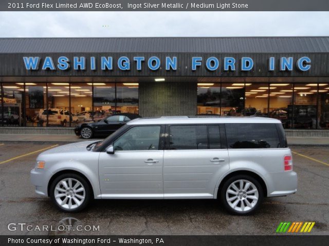 2011 Ford Flex Limited AWD EcoBoost in Ingot Silver Metallic