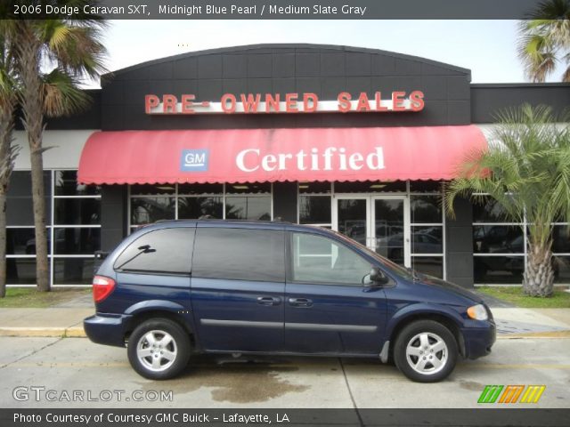 2006 Dodge Caravan SXT in Midnight Blue Pearl