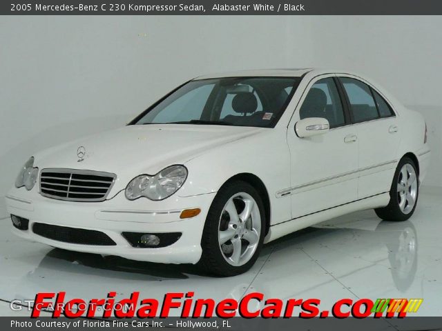 2005 Mercedes-Benz C 230 Kompressor Sedan in Alabaster White