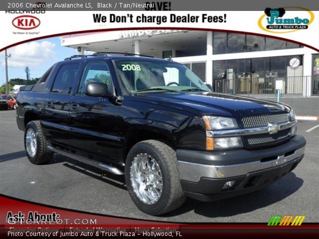 2006 Chevrolet Avalanche LS in Black