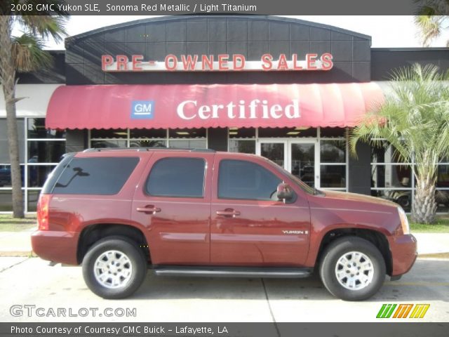 2008 GMC Yukon SLE in Sonoma Red Metallic