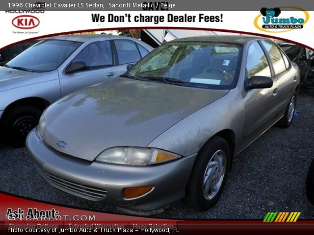 1996 Chevrolet Cavalier LS Sedan in Sandrift Metallic