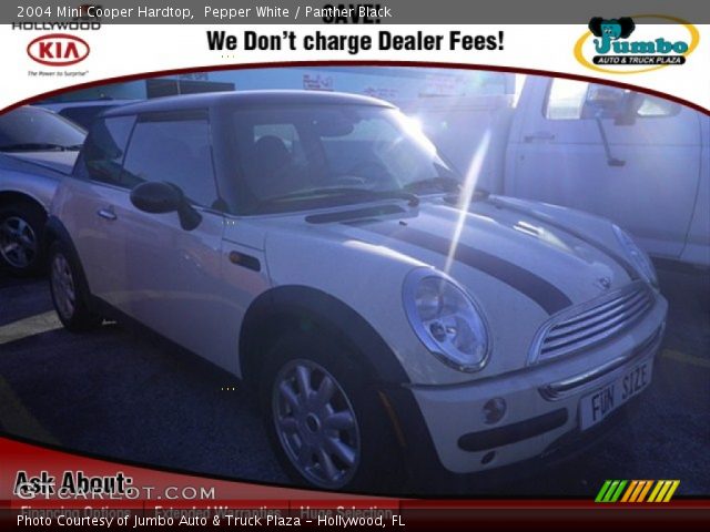 2004 Mini Cooper Hardtop in Pepper White
