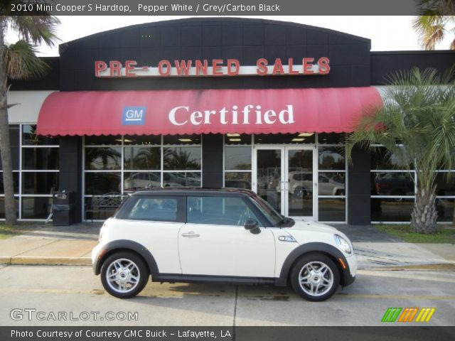 2010 Mini Cooper S Hardtop in Pepper White