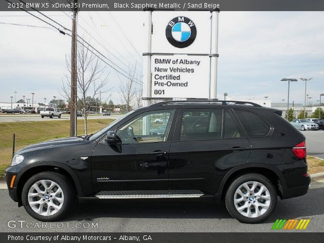 2012 BMW X5 xDrive35i Premium in Black Sapphire Metallic