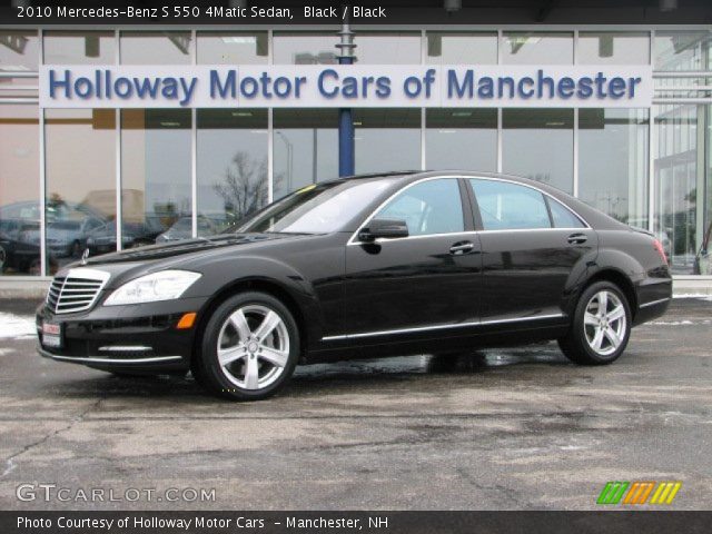 2010 Mercedes-Benz S 550 4Matic Sedan in Black