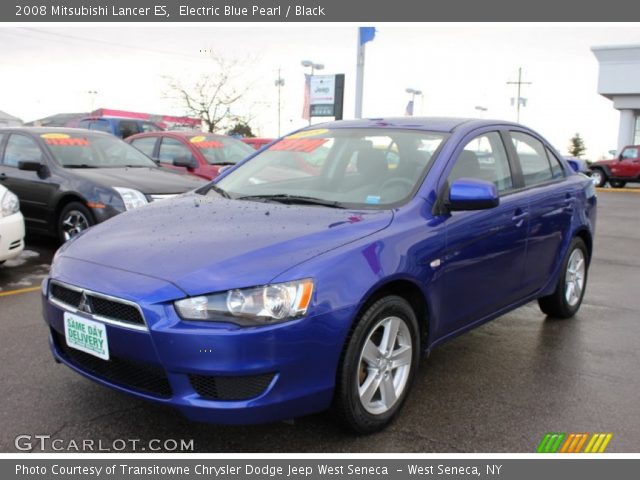 2008 Mitsubishi Lancer ES in Electric Blue Pearl