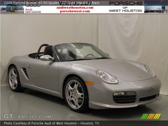 2008 Porsche Boxster RS 60 Spyder in GT Silver Metallic