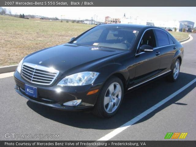 2007 Mercedes-Benz S 550 Sedan in Black