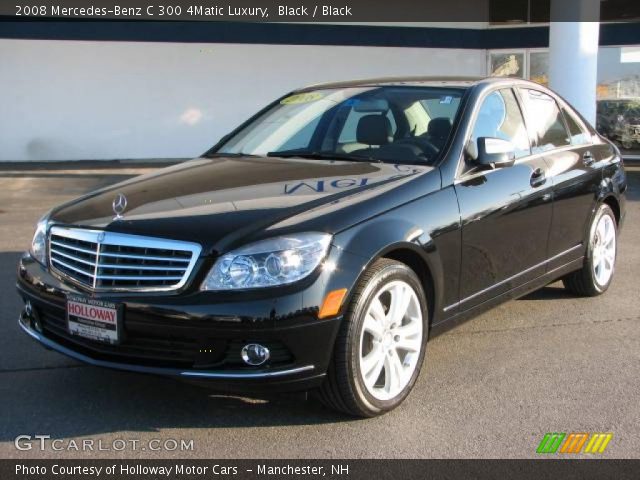 2008 Mercedes-Benz C 300 4Matic Luxury in Black