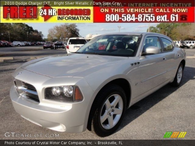 2010 Dodge Charger SXT in Bright Silver Metallic