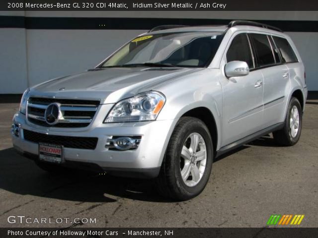 2008 Mercedes-Benz GL 320 CDI 4Matic in Iridium Silver Metallic