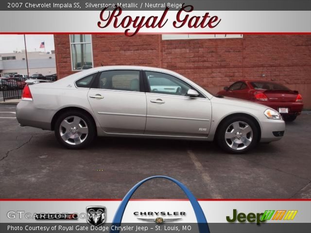 2007 Chevrolet Impala SS in Silverstone Metallic