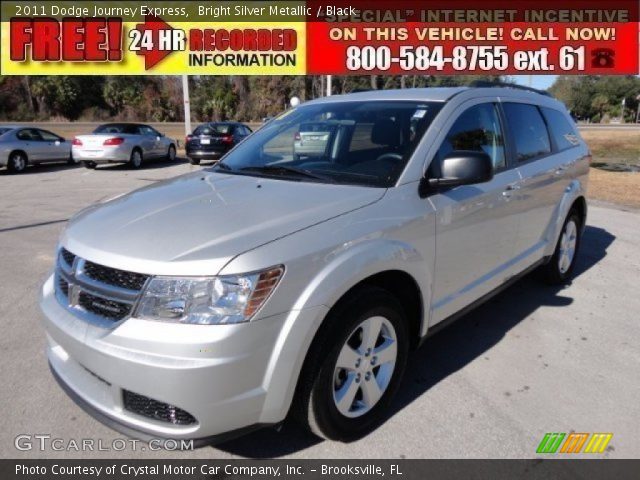 2011 Dodge Journey Express in Bright Silver Metallic