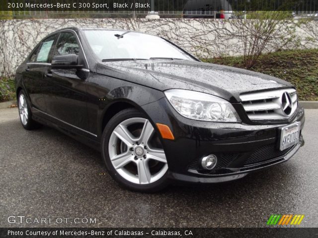 2010 Mercedes-Benz C 300 Sport in Black