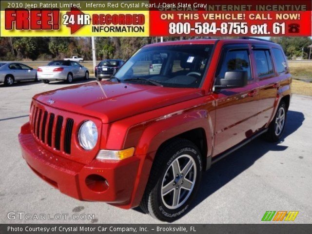 2010 Jeep Patriot Limited in Inferno Red Crystal Pearl