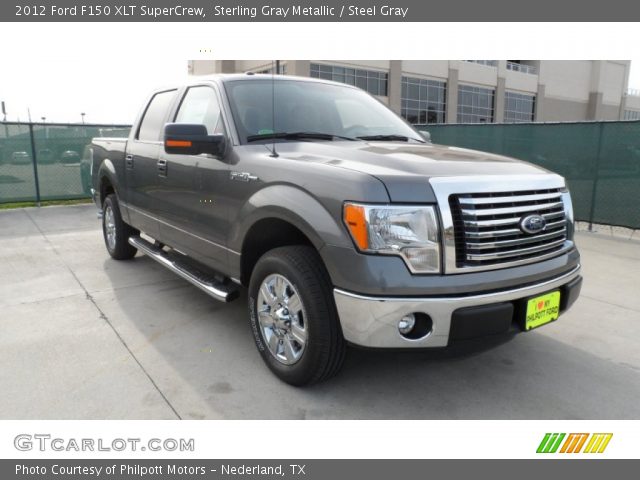 2012 Ford F150 XLT SuperCrew in Sterling Gray Metallic