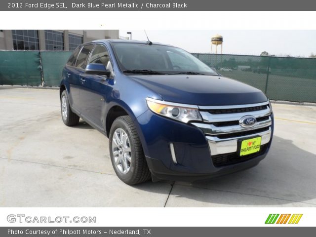 2012 Ford Edge SEL in Dark Blue Pearl Metallic