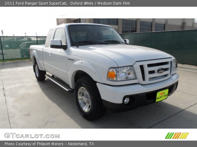 2011 Ford Ranger Sport SuperCab in Oxford White