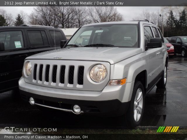 2012 Jeep Patriot Limited 4x4 in Bright Silver Metallic