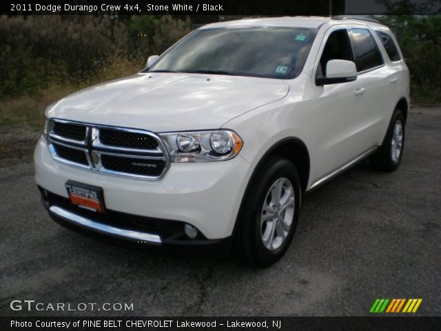 2011 Dodge Durango Crew 4x4 in Stone White