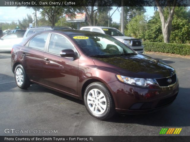 2010 Kia Forte EX in Dark Cherry