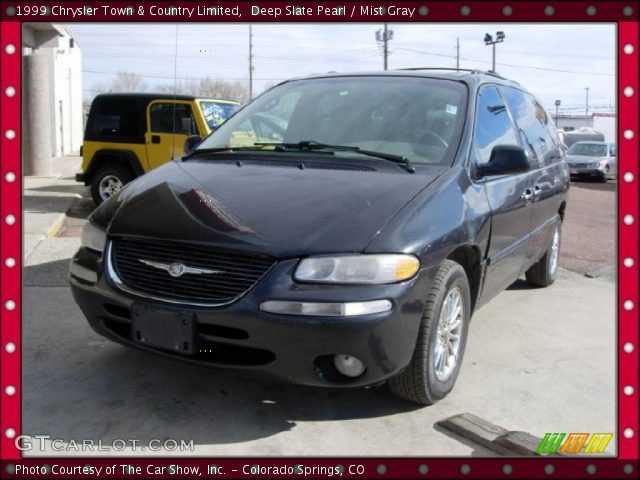 1999 Chrysler Town & Country Limited in Deep Slate Pearl