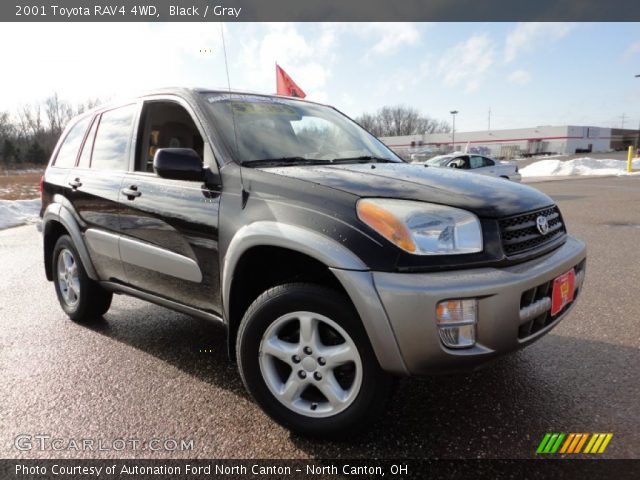 2001 Toyota RAV4 4WD in Black