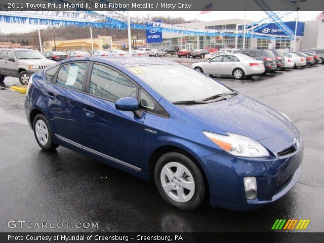 2011 Toyota Prius Hybrid II in Blue Ribbon Metallic