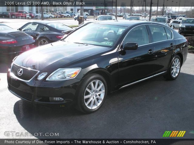 2006 Lexus GS 300 AWD in Black Onyx