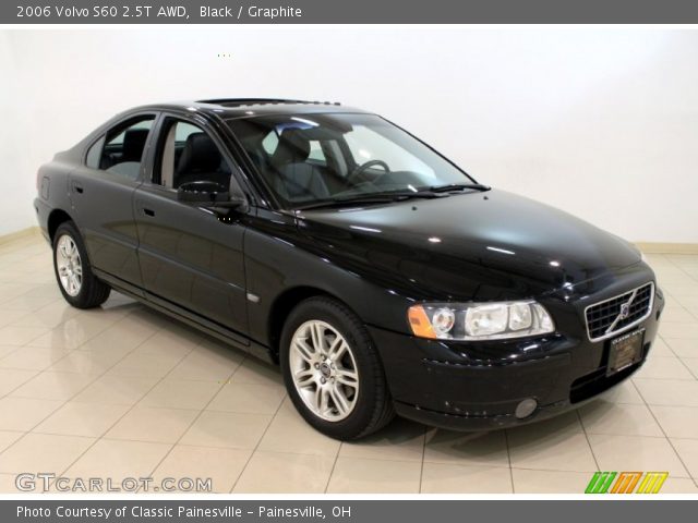 2006 Volvo S60 2.5T AWD in Black